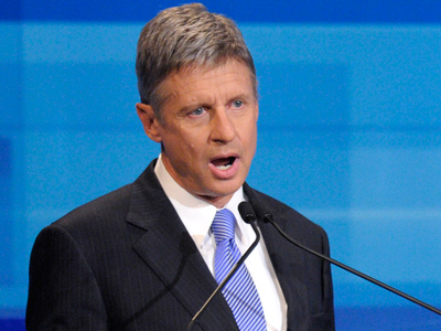 Gary Johnson files anti-trust lawsuit to appear at presidential debates