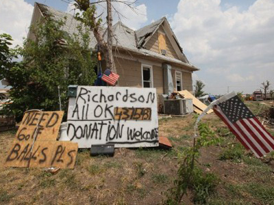 American hero denied aid for helping tornado victims