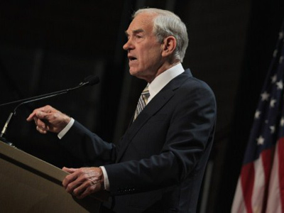 Latest poll puts Ron Paul in first-place tie