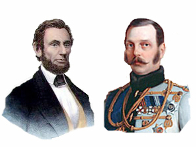 Letters between liberators: Lincoln and Aleksandr II