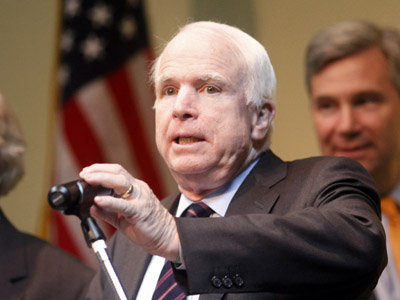 McCain wants to arm Syrian rebels