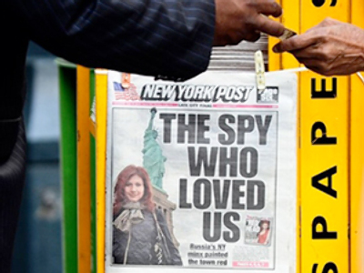 Western media goes gaga over Russian “femme fatale”