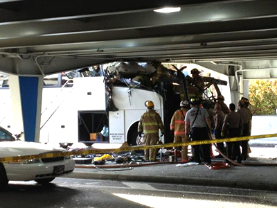 Second person dies, three others in critical condition after Miami bus airport crash