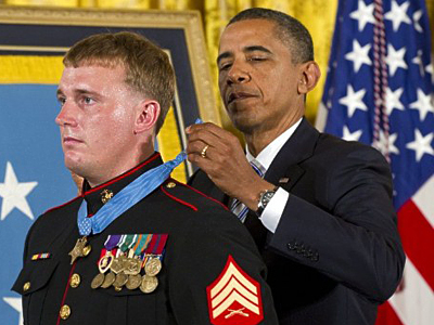 Military contractor launches smear campaign against Medal of Honor hero
