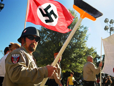 Neo-Nazis fight litterbugs in Mid West