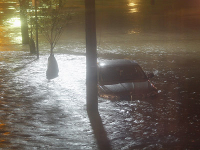 NJ levee breaks, borough flooded: 1,000 need evacuation