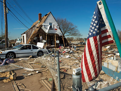 East Coast orders evacuations as Winter Storm Athena moves in days after Sandy