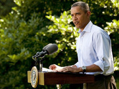 Obama issues apocalyptic warning over Irene