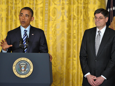 Obama nominates Jack Lew, White House chief of staff, as new secretary of Treasury