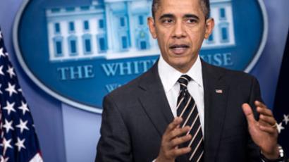 US President Barack Obama speaks in the briefing room of the White House.(AFP Photo / Brendan Smialowski)