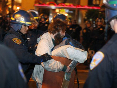 Cops crack down on Occupy San Francisco; 70 arrested