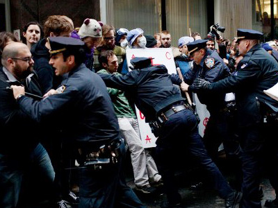 OWS Day of Action: Police vs People (PHOTO, VIDEO)