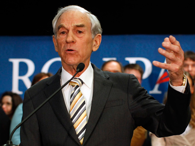 Ron Paul wants an end to the War on Drugs