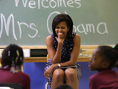 Political potluck: Michelle Obama's mission to reduce America’s waistline