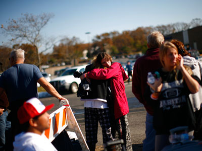 Anger mounts as over 100,000 remain without power post-Sandy
