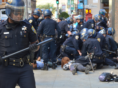 Dozens arrested at San Francisco protest (PHOTOS)