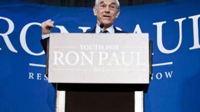 Republican Presidential hopeful U.S. Rep. Ron Paul (AFP Photo / T.J. Kirkpatrick)