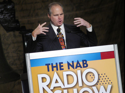 Rush Limbaugh blames Obama for Hurricane Isaac