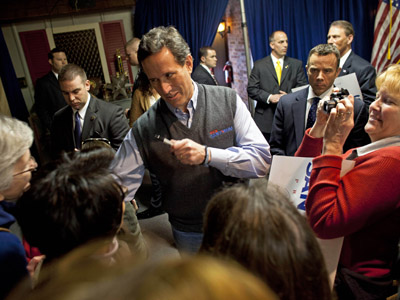 Online buzz: Did Santorum just drop N-bomb on Obama? (VIDEO)