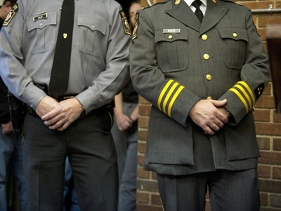 Police chief barred from arresting criminals by union rules