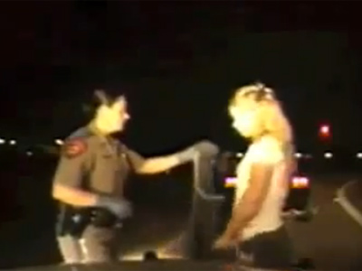 Second trooper suspended for roadside cavity search in Texas