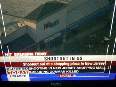 New Jersey supermarket shoot-out: 3 dead