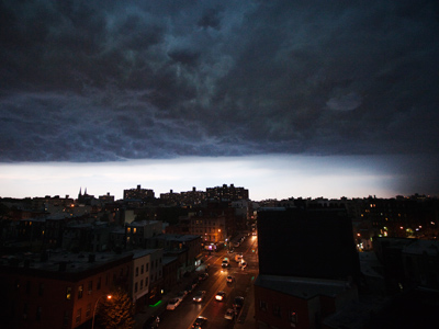 US East Coast storms: Grounded planes, ripped roofs, power cuts (PHOTOS)