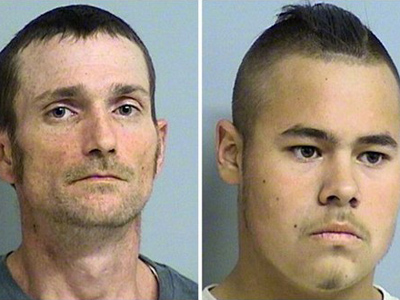 Two whites who terrorized a black neighborhood arrested