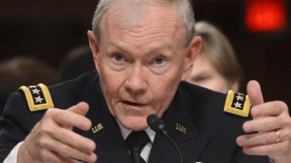 US Chairman of the Joint Chiefs Martin Dempsey (AFP Photo/Saul Loeb)