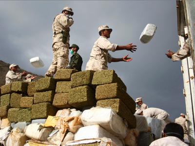 US Navy returns with 10-ton catch of illegal marijuana