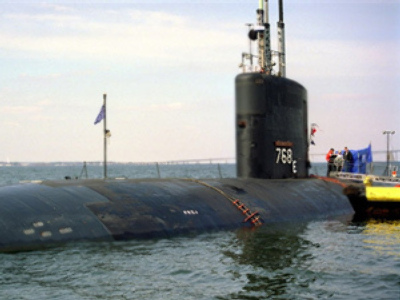 US navy sub and ship collide