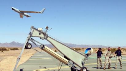 Boeing Scan Eagle Unmanned Aerial Vehicle (UAV) (AFP Photo / Sgt Guadalupe M. Deanda III)