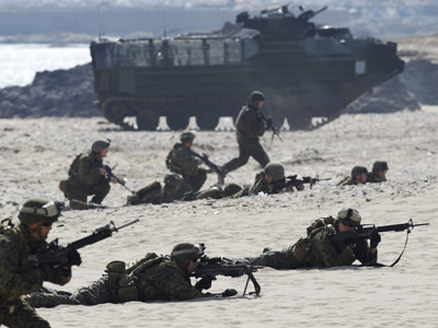 US troops imitate invasion of Iran with Arab allies