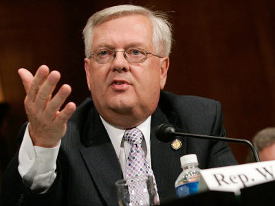 Ex-Congressman in Libya for talks with Gaddafi