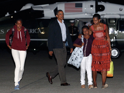 Obamas ready for the most expensive vacation ever
