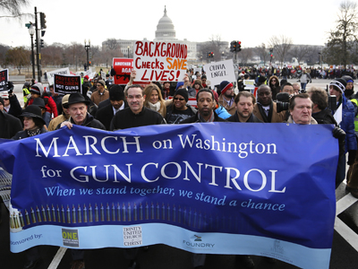 Thousands march for gun control in Washington (PHOTOS)