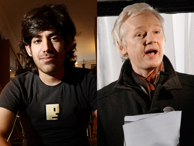 WikiLeaks reveals association with Aaron Swartz