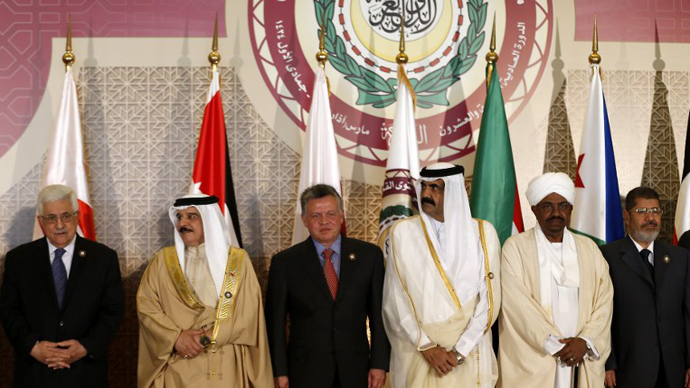 Feel free to report: ‘Sending arms to Syrian rebels is now legal and covered by the Arab League’