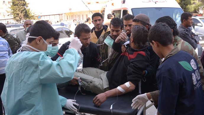 ‘Chemical weapons for Syrian opposition may have come from Turkey’