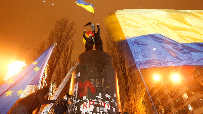 Ukrainian people being used as pawns by the EU and US