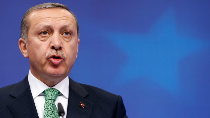 Turkey's Prime Minister Tayyip Erdogan.(Reuters / Francois Lenoir)