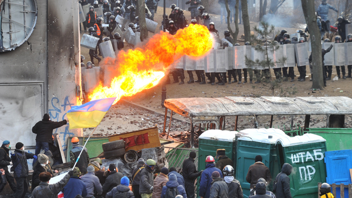 ‘Ukraine police show incredible restraint, US officers would respond with deadly force’