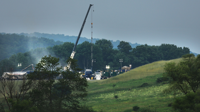 ‘Most of us eventually get gagged by the industry’: Restrained activist exposes fracking business