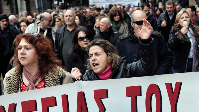 ‘Greeks know 80% of bailout money goes to German & French banks’