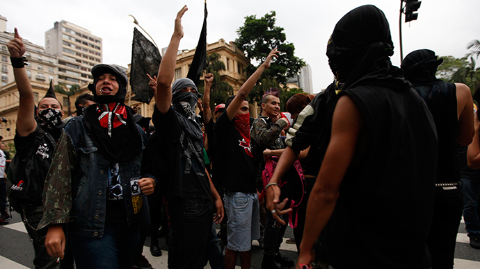 Brazilians tired of taking to the streets ahead of World Cup