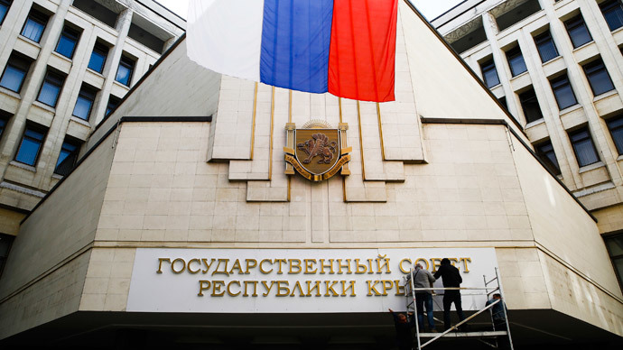 ‘Crimea is now part of Russia, the West has to come to terms with that’