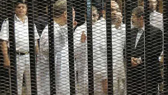 'Egyptian authorities are afraid even of Morsi’s silence in the courtroom'