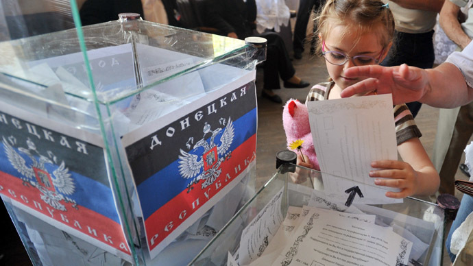 'Eastern Ukrainians aren’t seeking separation, they’re expressing their will'