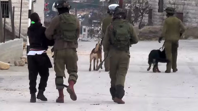 ‘IDF use dogs as weapon to terrify Palestinians’