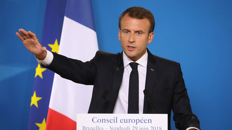 Emmanuel Macron, à Bruxelles, en juin 2018.